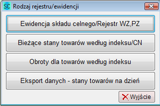 8 Raporty i eksport danych Program pozwala na wykonanie wydruku lub podglądu różnych ewidencji i zestawień.