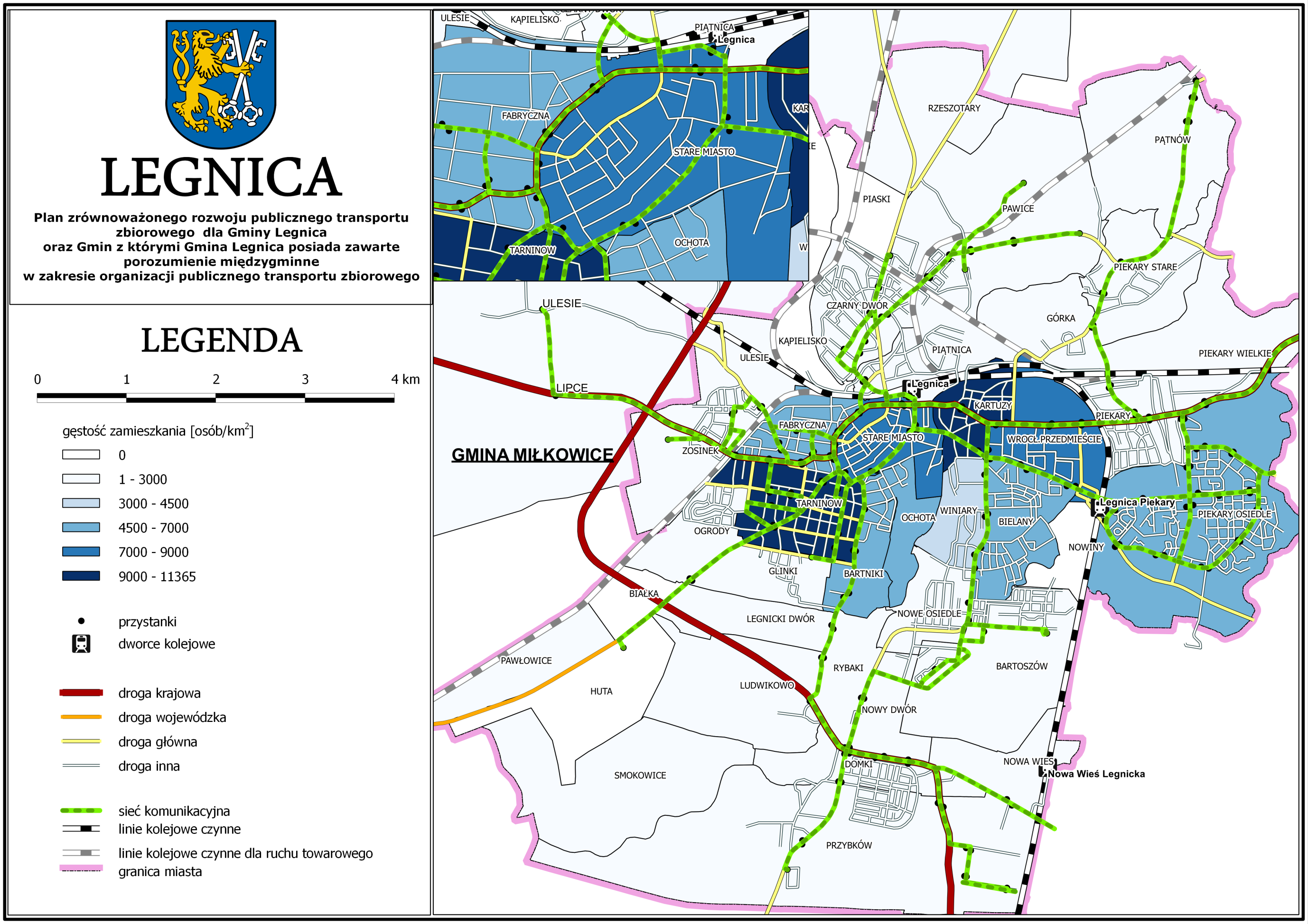 Plan zrównoważonego rozwoju dla Gminy Legnica oraz Gmin Rys. 3.1.