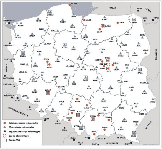 Poniżej przedstawiono krótka charakterystykę poszczególnych aktywnych sieci geodezyjnych, z uwzględnieniem możliwości ich wykorzystania na obszarze Zatoki Gdańskiej. 1.