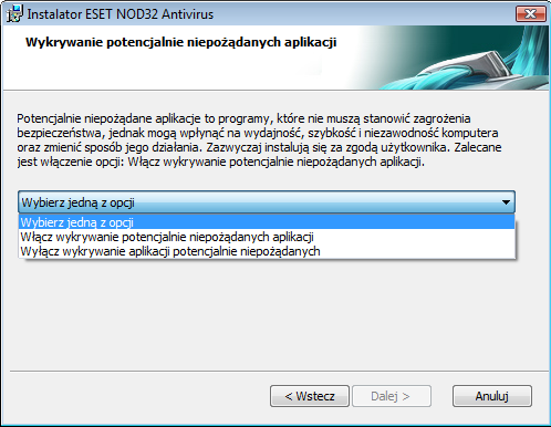 2. Instalacja Po zakupie programu ESET NOD32 Antivirus z witryny internetowej firmy ESET należy pobrać program instalacyjny w postaci pakietu msi.