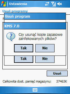 60 Kaspersky Mobile Security 7.0 Rysunek 50.