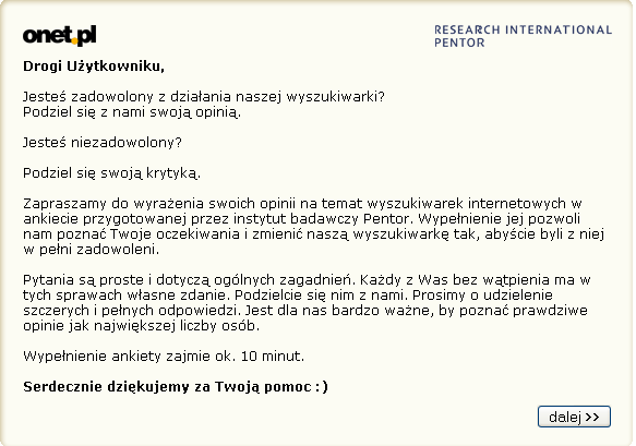Ankiety dotyczące aktywności internautów 9 Dziennik serwera główne źródło informacji w podejściu pasywnym Dane obrazujące przebieg sesji HTTP - zapisy w dzienniku systemu 2003-01-01 00:00:00 194.228.