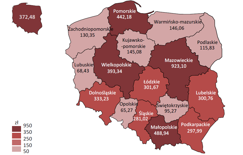 Rozwój przedsiębiorczości kreowanej przez działalność badawczą i prace rozwojowe Tab. 4.