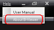 B-Viewer - manual, ver. 1.0 LAUNCHING OF THE SOFTWARE Clicking OK button saves the name of the preview and closes the program. 1.4.3.