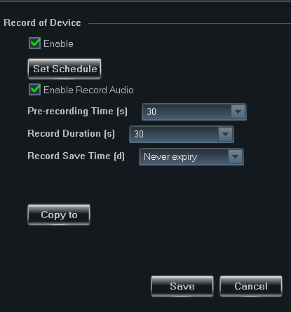 B-Viewer - manual, ver. 1.0 DEVICE MANAGEMENT 3.3.1.3. Stream parameters Parameters of sent and recorded streams can be defined by selecting the Image Quality.