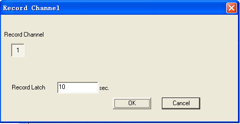 Alarm Out :Wyjście alarmowe Latch: Czas trwania alarmu Send Email :Funkcja