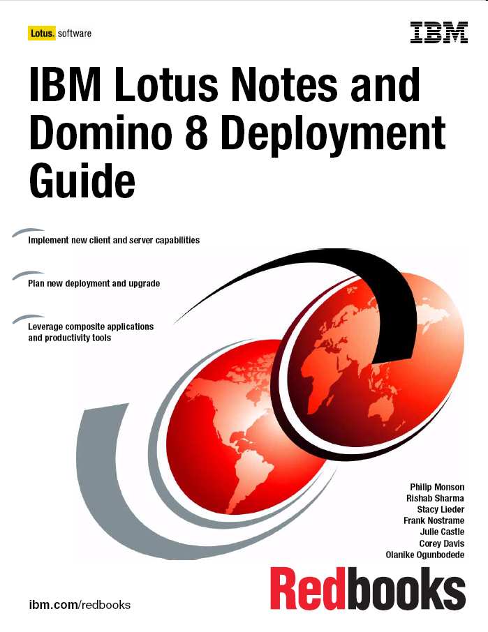 Redbook - przykład IBM Software Group Lotus