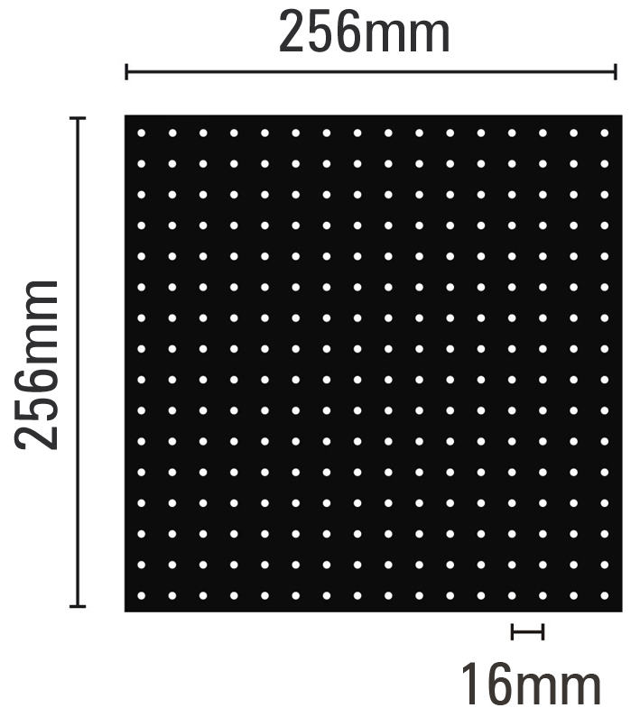 RGB16 16,00mm SMD CREE (USA) RGB 3in1 Jasność nominalna 4000 cd/m 2 (nit) Poziomy kąt widzenia 120 Pionowy kąt widzenia 120 Masa urządzenia z ramą ALU 29 kg/m 2 ±10% Pobór mocy max.