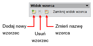 Istnienie wzorców slajdów łatwo przeoczyć, gdyż domyślnie dostępny jest tylko jeden, na dodatek pusty (zawiera biały slajd o określonych rozmiarach). Zobaczmy więc, jak dodać mu trochę kolorytu.