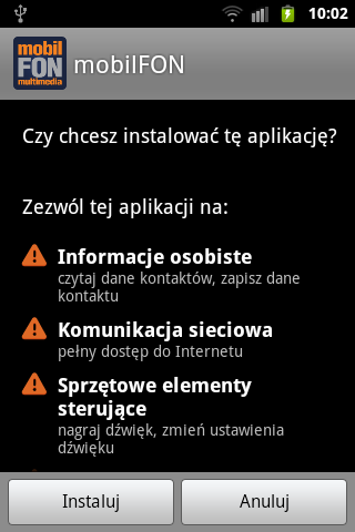 programu mobilfon.