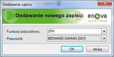 1.2.1 Składka PKZP Pracownikowi będącemu członkiem kasy zapomogowo - pożyczkowej, któremu został dodany fundusz PKZP, na wypłacie będzie naliczała się co miesiąc składka PKZP, od daty przystąpienia