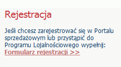 II Rejestracja użytkowników w Portalu. 1. W celu dokonania rejestracji do Portalu sprzedażowego należy w przeglądarce internetowej w pasku adresu wpisać: https://portal.pocztowy.