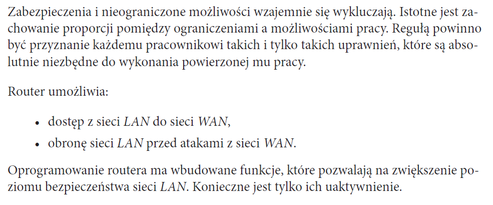 Czy router ma wpływ