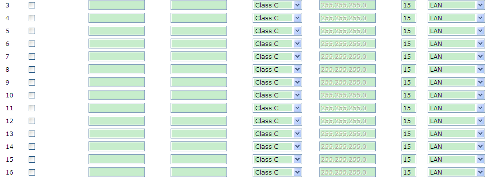 routing OnCell