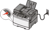 Upewnij się, że komputer używany do skonfigurowania drukarki jest podłączony do działającego portu w tej samej sieci co drukarka.