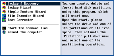 Środowisko ratunkowe Linux/DOS przypisuje litery dysku w taki sposób w jaki robione jest to w DOS, tzn. jedną po drugiej, partycje podstawowe jako pierwsze.