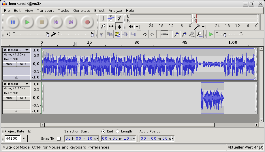Audacity 2.0.0 9 5.