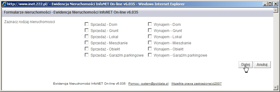 Pomoże ona w rozmowie z klientem zarówno sprzedającym jak i poszukującym.