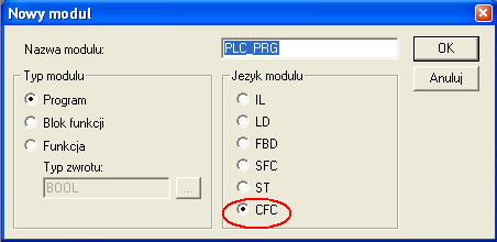 W kolejnym kroku należy zaznaczyć, w zakładce wizualizacja, należy zaznaczyć opcje Wizualizacja sieciowa oraz Wizualizacja elementy docelowego, a następnie zatwierdzić przyciskiem OK.