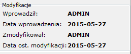 Po uzupełnieniu wszystkich danych należy kliknąć ikonę wyboru. W przypadku chęci, aby kod EAN został wygenerowany automatycznie należy kliknąć na ikonę kodu kreskowego.