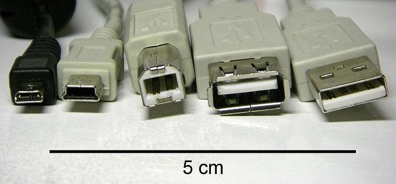 port USB wtyczki (Universal Serial Bus uniwersalna magistrala szeregowa) B A opracowany przez firmy Compaq, IBM, DEC, Intel i Microsoft. USB 1.1 szybkość transferu do 12 Mb/s (1,5 MB/s) USB 2.