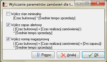sprzedaży spowoduje wyświetlenie tylko towarów możliwych do zamówienia, które nie posiadają w/w blokad nałożonych na kartoteki towarowe.