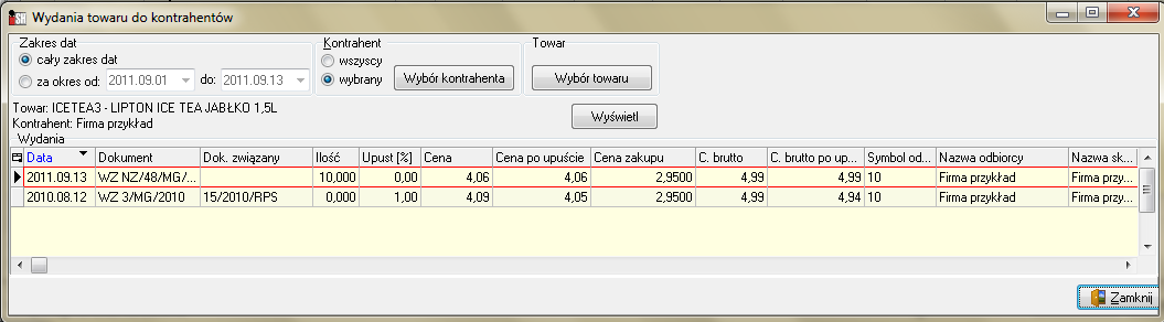W menu formatki mamy dostęp do dodatkowych narzędzi usprawniających pracę z dokumentami. Możemy tutaj: 1.