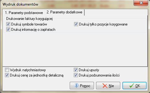 Po tej operacji zwrot zostanie rozliczony w systemie. Zwrot możemy wydrukować w formie specyfikacji.