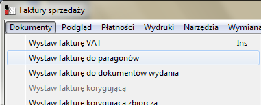 W przypadku, gdy przyjmujemy kolejny zwrot do danego paragonu, to po wybraniu opcji Przyjmij zwrot do paragonu zostaniemy poinformowani odpowiednim komunikatem o wystawionym wcześniej zwrocie