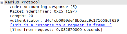 IGMP Authentication RADIUS Accounting-Request