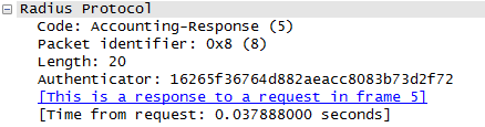 IGMP Authentication RADIUS Accounting-Request