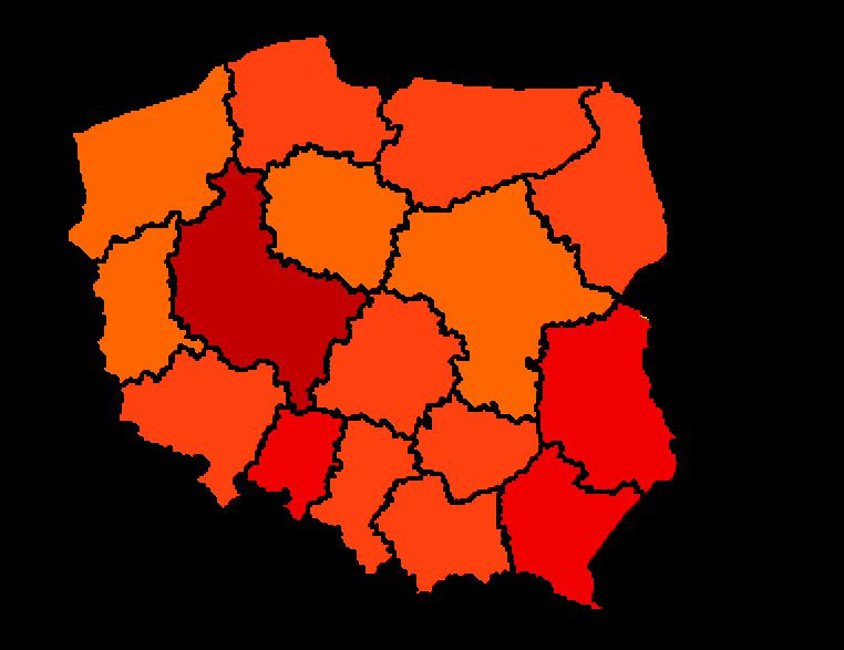2.5. Pozytywna ocena stron internetowych urzędów/instytucji publicznych Użyteczność informacji na stronie internetowej urzędów i instytucji publicznych jest najwyżej doceniana w województwie
