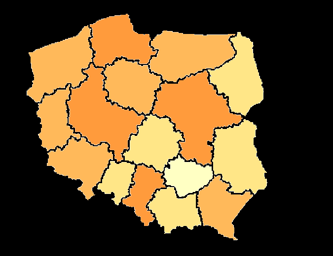 5.4. Poczucie bezpieczeństwa przy załatwianiu spraw przez internet Mieszkańcy województwa mazowieckiego mają najwyższe poczucie bezpieczeństwa w każdej z dziedzin.