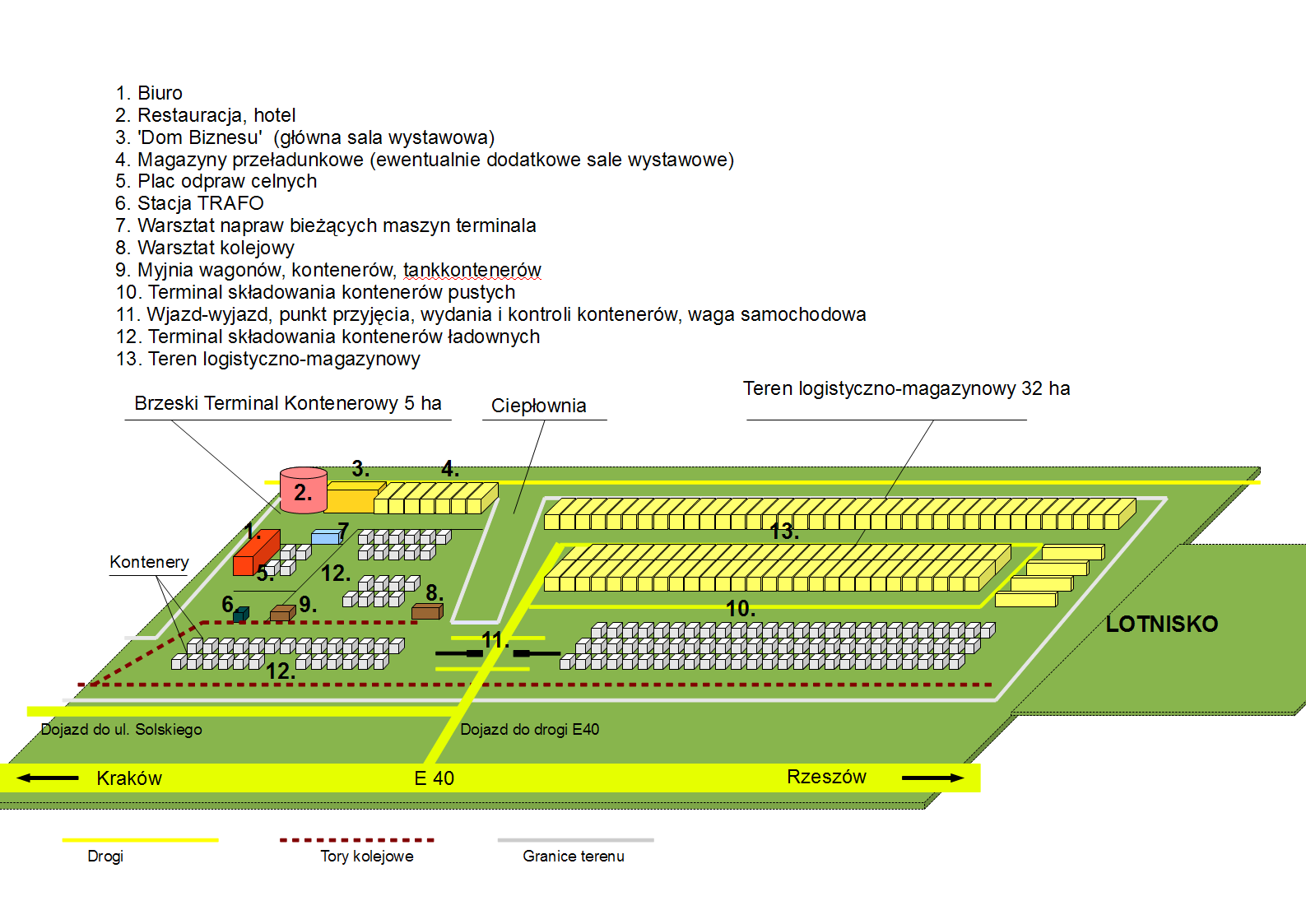 Zgodnie z obowiązującym miejscowym planem zagospodarowania przestrzennego zatwierdzonym uchwałą Rady Miejskiej nr XL/287/98 w dniu 15.