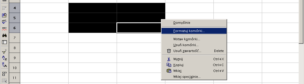 Zwększane lub zmnejszane lczby mejsc dzesętnych: Lczby w komórkach arkusza kalkulacyjnego pojawają sę gdy je tam wpszemy, lub w wynku wykonywanych oblczeń.