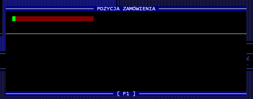 Znowu naciskamy ENTER jesteśmy w magazynie,