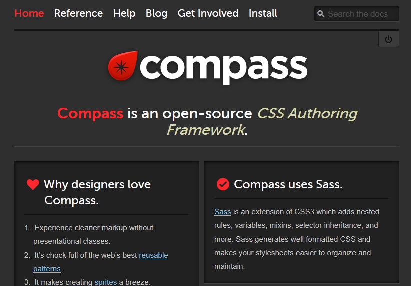 Compass z konsoli gem install compass sass
