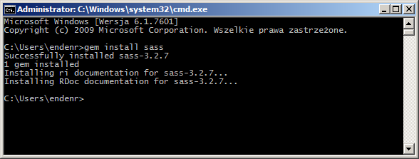 Kompilacja z poziomu konsoli w systemie