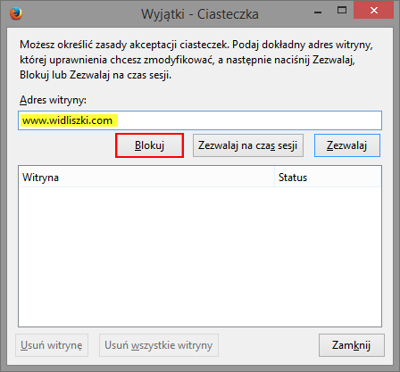 Jak wyłączyć obsługę plików cookie w przeglądarkach internetowych? 10/12 4.