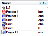 Zawartość folderu projektu tuż po pierwszym zapisie <?xml <?xml version='1.0' version='1.0' encoding='utf-8' encoding='utf-8'?>?> <!-<!