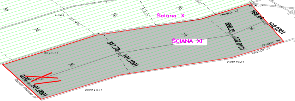Dodatkowo została utworzona procedura zamieniająca parcele zapisane w formacie tekstowym EDBJ na bryły programu AutoCAD.