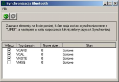 kalendarzy, notatek i wiadomości e-mail programu MS Outlook z tymi samymi elementami w telefonie komórkowym. Rysunek 3.