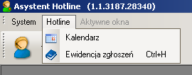 16 Instrukcja obsługi programu Asystent Hotline 2.
