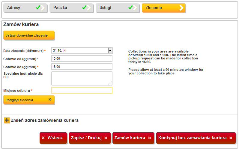 DHL EXPRESS. 1 DHL IntraShip Przewodnik - PDF Free Download