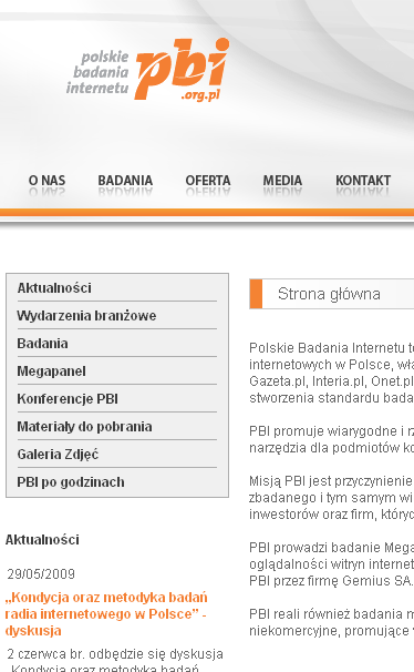 Dane kontaktowe Polskie Badania Internetu Sp. z o.o. al. Jerozolimskie 65/79, lok. 3.