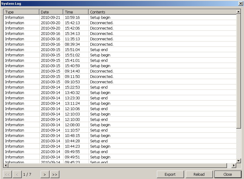E-Viewer - user s manual, ver. 1.1 E-VIEWER SETTINGS 3.3. Settings In order to enter the E-Viewer setup, please press Setup button: ATTENTION!