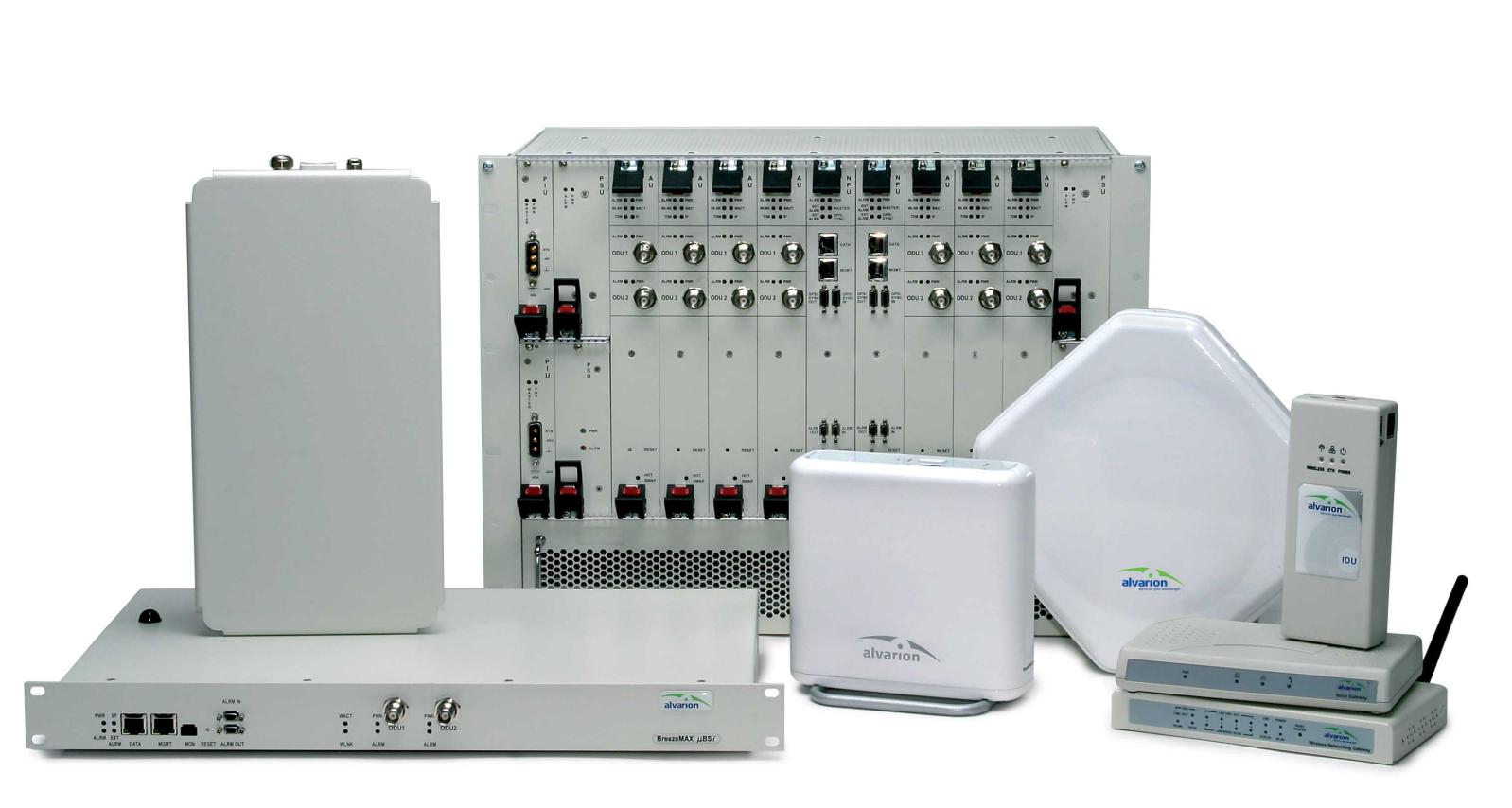 Pierwszy system BreezeMAX na świecie Pierwsza komercyjna wersja systemu WiMAX na świecie
