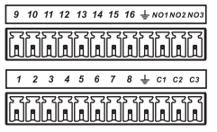 3.8.1.10 Seria rejestratorów 2HDD Full-D1 1.5U Interfejs tej serii produktów jest pokazany na rysunku 3-11. Rysunek 3-11 Proszę zapoznać się z poniższą tabelką dla bardziej szczegółowych informacji.