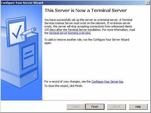 Mechanizmy serwera terminali Konfiguracja serwera terminali