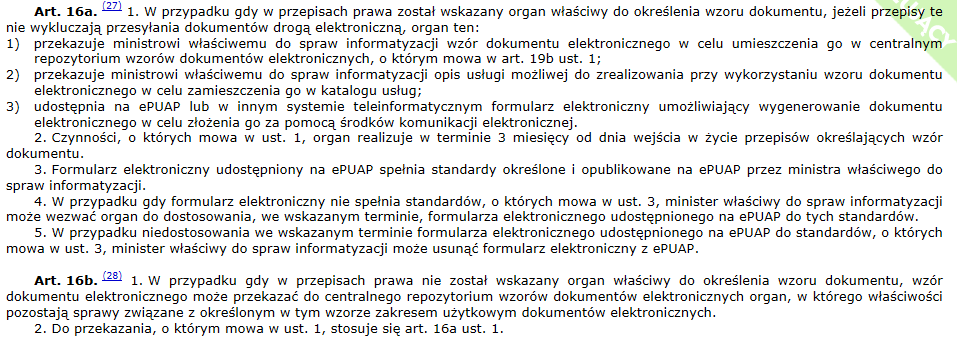 Ustawa z dnia z dnia 10 stycznia 2014 r.